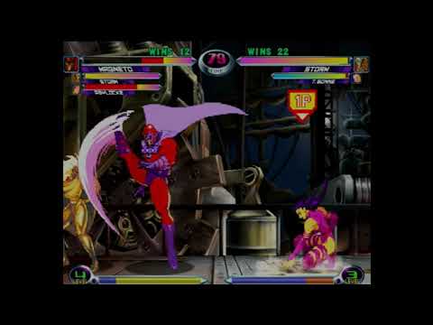 MvC2: Romneto - Storm Guard Cancel to Reversal Normal Jump String '2 for 1' Sequence .:8.16.24:.