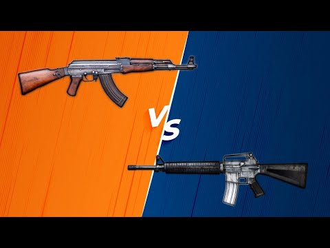 วีดีโอ: การเปรียบเทียบปืนไรเฟิล AK-47, M16 และ Mosin: คำอธิบายและคุณสมบัติหลัก