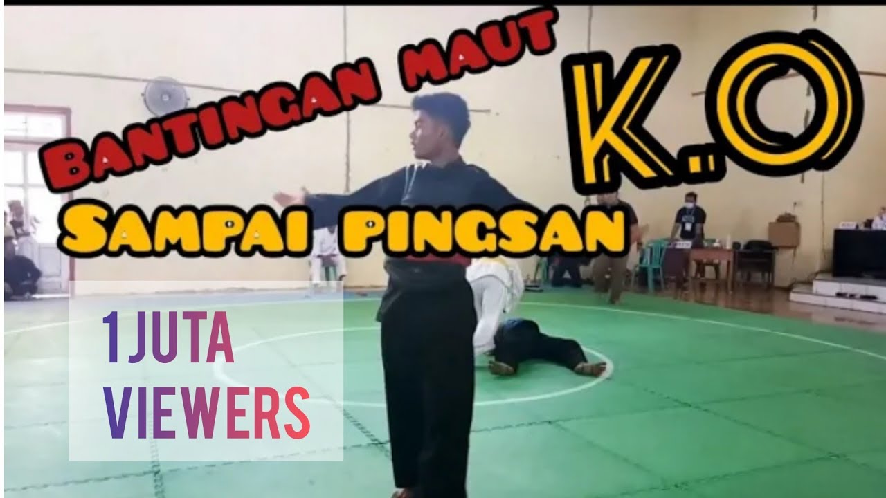 BANTINGAN MAUT SAMPAI PINGSAN. PERSINAS ASAD (merah) VS PAGAR NUSA (biru)