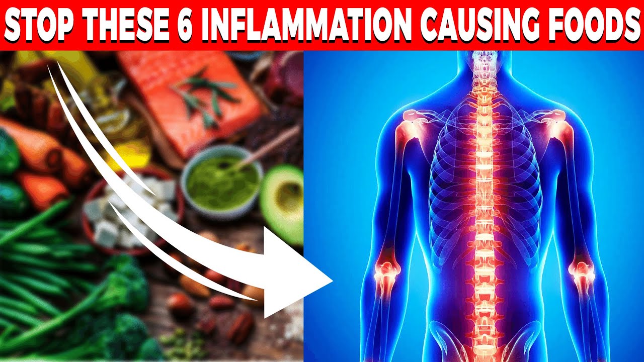 🔥STOP these 6 Inflammation causing Foods [EAT this INSTEAD!]🔥