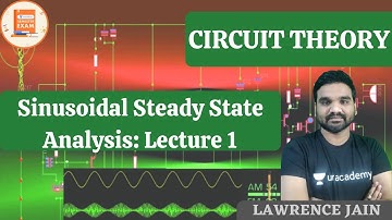 Sinusoidal Steady State Analysis: 1 | Circuit Theory | GATE & ESE | Lawrence Jain