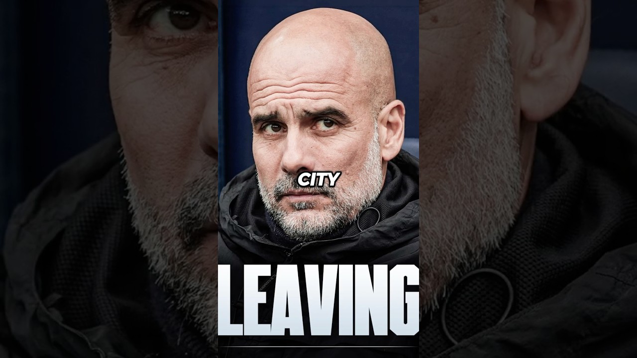 Guardiola will announce his replacement at City farewell.💔😳