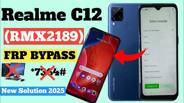 HOW TO OPEN LOCK REALME C12 AND FRP BYPASS (RMX2189) GOOGLE ACCOUNT REMOVE /NEW UPDATES WITHOUT PC ?