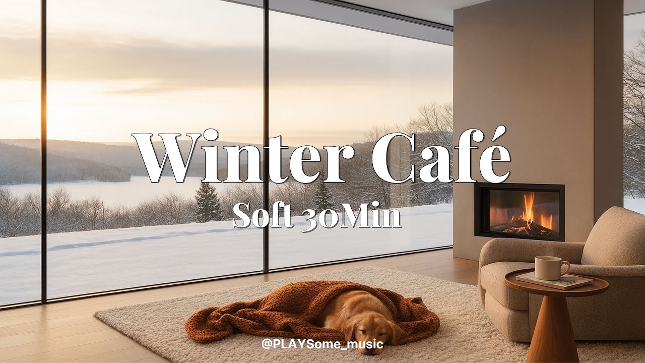 Winter Café · Soft Lo-fi (30 Min) | 혼자 있는 오후를 위한 카페 무드