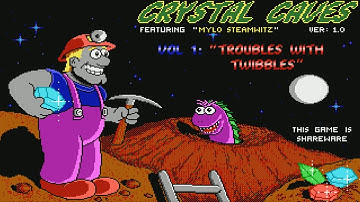 Crystal Caves - Volume 1: Troubles with Twibbles (DOS)