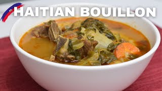 Hands down The Best Haitian Bouillon Recipe on Youtube| Easy Step by Step Tutorial| Bouillon Cabrit