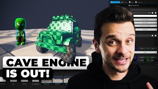 Releasing my own Dream GAME ENGINE (made from Scratch) | Cave Engine 0.9.9 - Devlog