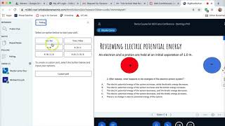 How to Start A Poll in Canvas Conferences