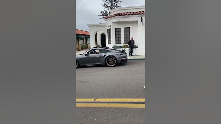 Porsche 911 Turbo S sounds amazing