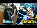 Lanzamientos beyblade burst en la vida real