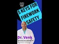 An ER doctor's advice for a safe July 4th firework party