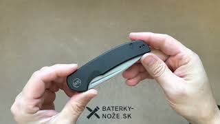 WE Knife Beacon Black Titanium Handle