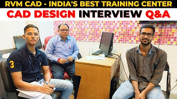 CAD Design Interview | RVM CAD - India