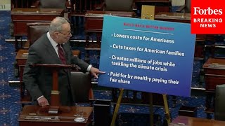 JUST IN: Schumer Promotes 'Build Back Better Budget' As Bipartisan Infrastructure Bill Nears Passage