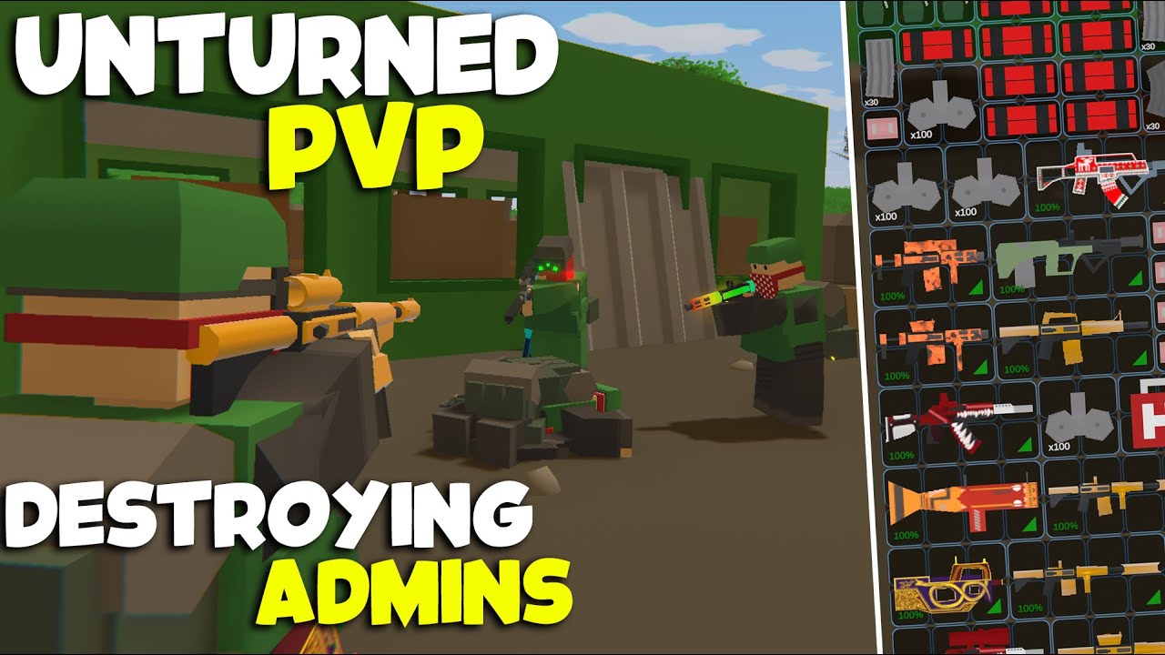 Unturned PVP. Сервера антюрнед пвп