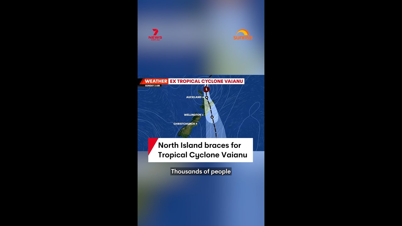 North Island braces for Tropical Cyclone Vaianu