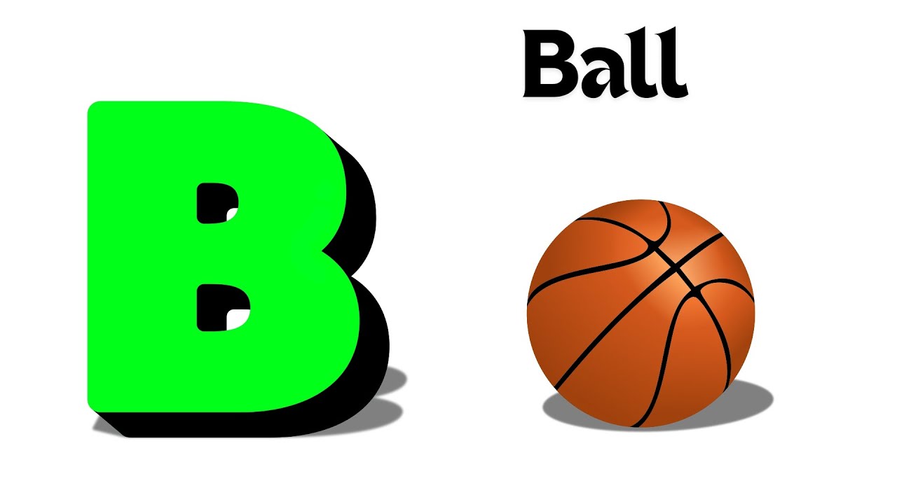 Phonics Letter B Song | B is For Ball | Abc Phonics Song | Alphabet ...