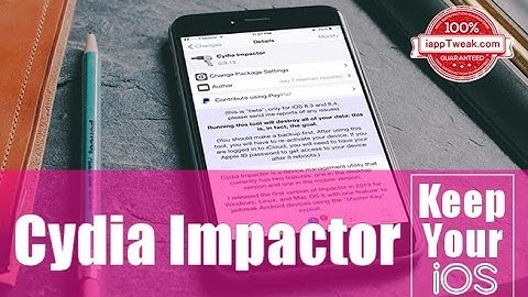 Cydia Impactor : Remove jailbreak “unjailbreak” without updating to latest iOS version