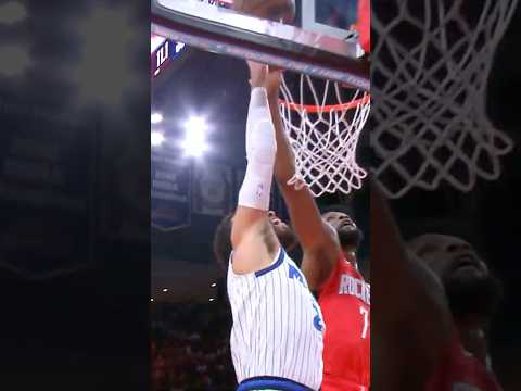 KD CHASE DOWN BLOCK 🙅‍♂️ Reed on the RUN ⛹️‍♂️💨 #rockets