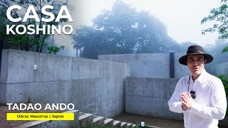 CASA KOSHINO, *MINIMALISMO* en JAPÓN| OBRAS MAESTRAS | TADAO ANDO