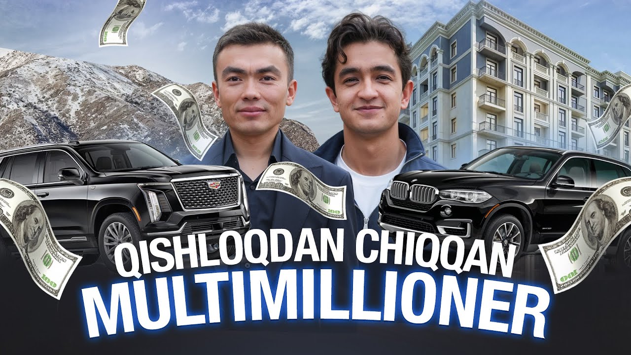 Samarqandlik eng yosh multimillioner | Shohruh Yusupov