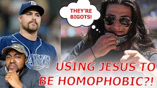 Gay Baseball Player & Woke Media LOSE IT Over Tampa Bay Rays 'Using Jesus As Shield For Homophobia' screenshot 5