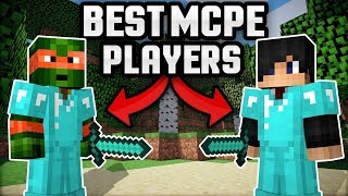 The Best MCPE Players w/ xNestorio (Minecraft Pocket Edition)
