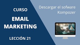 Descargar el software Kompozer