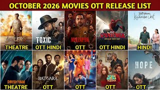October 2026 OTT Movies & Web Series Release Update Full List | Netflix, Prime Video, Zee5, Jio