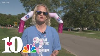 500 People Show Up For To Support Breast Cancer Survivors At Lakeshore Park