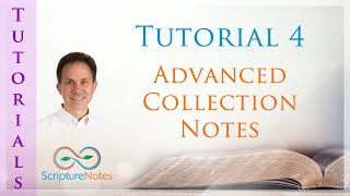 Famous Scripture Notes Tutorial 4 - Advanced Collection Notes Wealth