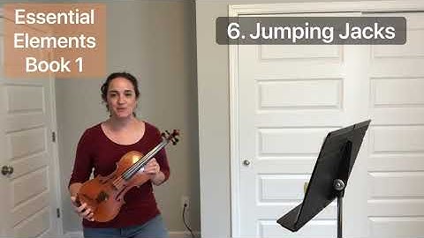 6. Jumping Jacks (Essential Elements Book 1) play along