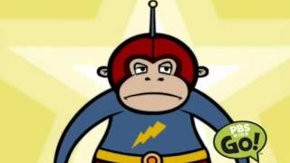 WORD GIRL Captain Huggy Face Dance Annoyed PBS KIDS GO!