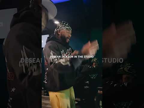 DeSean Jackson cookin in the Studio👀👀👀