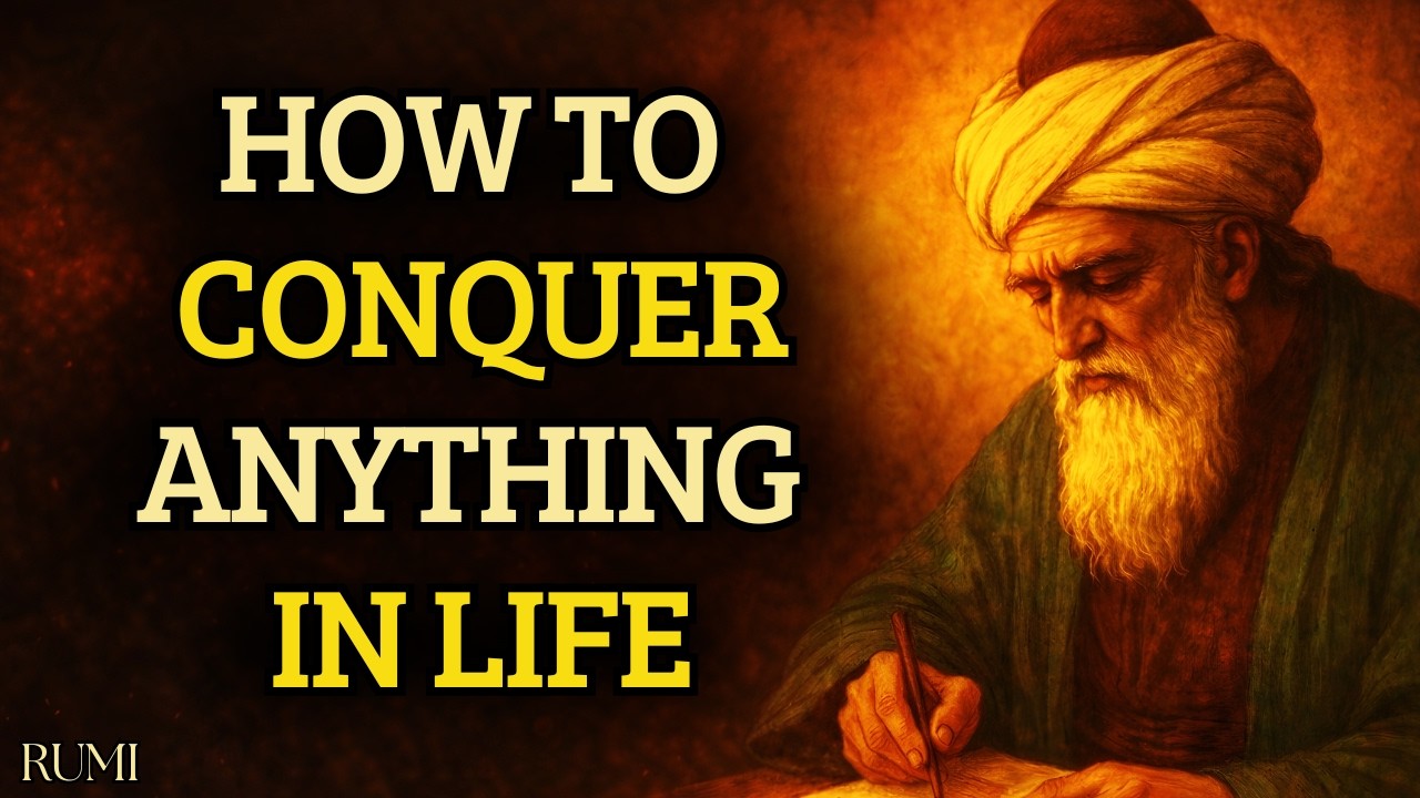 Rumi’s Secret to CONQUERING Anything in Life (STOP FALLING BEHIND | SUFISM)