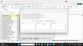 MS Excel Print rerated issue Header & Footer Bangla Tutorial|মাইক্রোসফট এক্সেল হেডার  ফুটার part 01