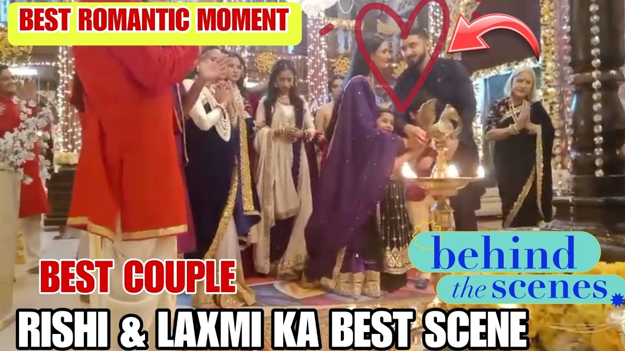 PARO NE BULAYA LAXMI & RISHI KO AARTI KARNE KELIYE 🥰  | BHAGYALAXMI  NEW UPDATE | BEHIND THE SCENE