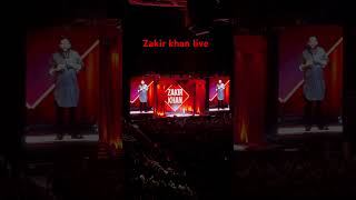 Zakir khan live best experience 😍 #torontolive #ytshorts #papa #russelpeter #zakirkhan