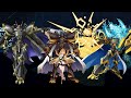 Digital masterworld digimon  alphamon alphamon ouryuken kyoko kuremi ultimate skill animation