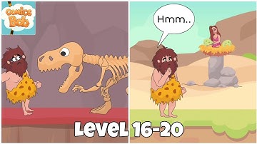 Comics Bob | Level 16 17 18 19 20 Walkthrough Solution