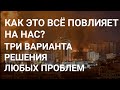 КАК ПРОИСХОДЯЩЕЕ ОТРАЗИТЬСЯ НА ВАС ? И ЧТО ДЕЛАТЬ ? // ТРИ ВАРИАНТА РЕШЕНИЯ ЛЮБЫХ ПРОБЛЕМ.