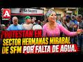 PROTESTAN EN SECTOR HERMANAS MIRABAL DE SFM POR FALTA DE AGUA