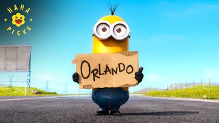 Kevin, Stuart & Bob Hitch A Ride To Villain-Con Minions