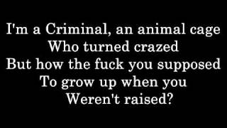 Eminem - Criminal (Lyrics)