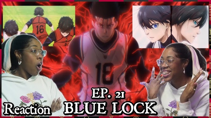 LIVE RÉACTION BLUE LOCK ÉPISODE 21: LE LION INDOMPTABLE DE BARO  🦁🔥🔥🔥🔥🔥🔥 