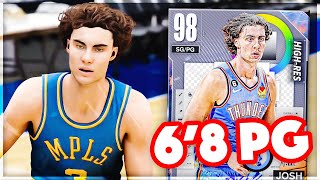 GALAXY OPAL JOSH GIDDEY IS AN AFFORDABLE GIANT PG!! SURPRISINGLY GOOD IN NBA 2K23 MyTEAM!!