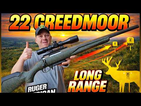 Ruger American 22 Creedmoor - Stretching It Out Long Range
