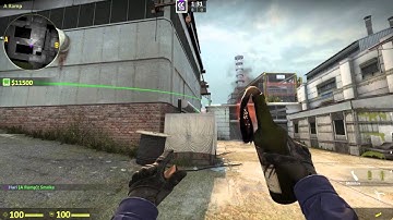 CS:GO: 30 Second Tips - Cache Smoke & Molotov At Middle