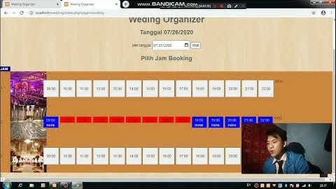 Demo program dan tutorial cara pemesanan wedding organizer berbasis web menggunakan PHP dan mysql.