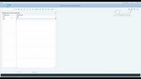 17. SAP GRC - BRM - Configuration - Specify Critical Level